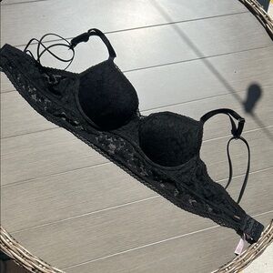3/$20 PINK Victoria's Secret Elegant Black Lace Bra